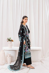 Aqs N Man Stitched 3 Piece Summer Collection'2025-Rang e Shab-AM-021